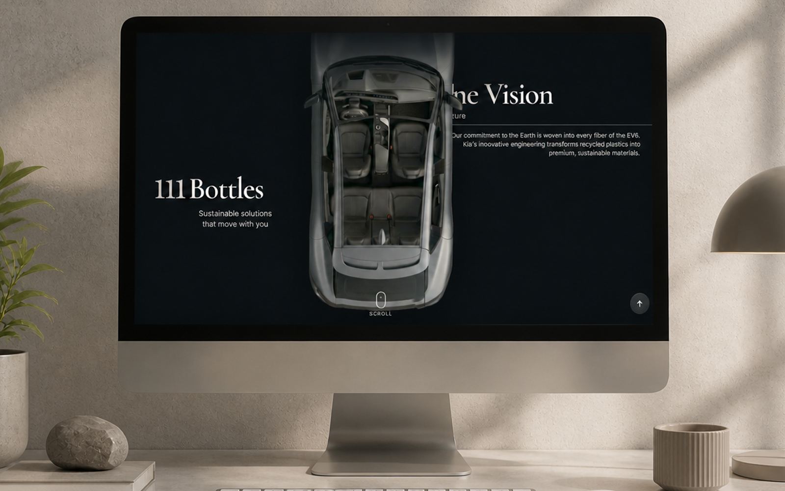 KIA 리디자인 첫 화면